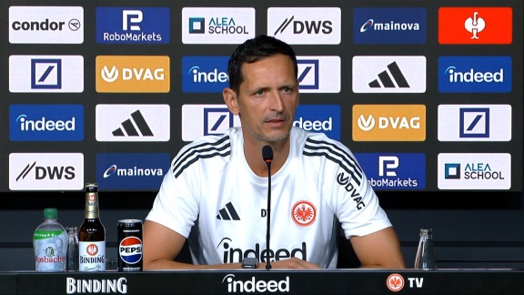 Sportschau Bundesliga - Eintracht-coach Toppmöller - 'müssen Auf Alles Vorbereitet Sein'