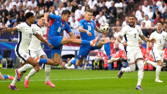 Sportschau Uefa Euro 2024 - England Gegen Slowakei - Ganzes Spiel