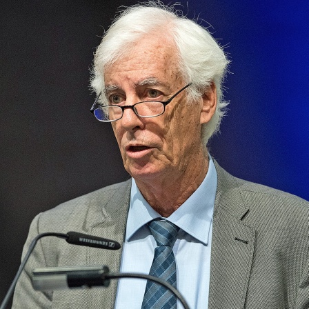 Der israelische Historiker Moshe Zimmermann.