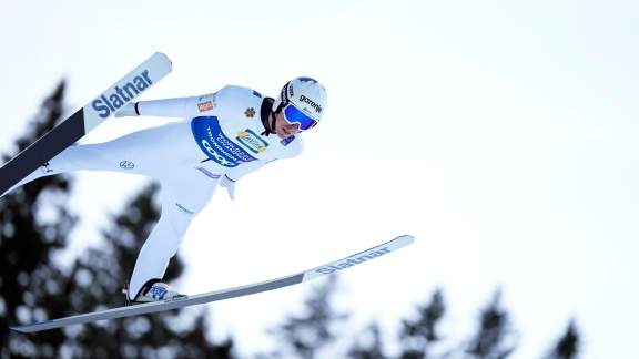 Sportschau Wintersport - Teamspringen Der Männer In Trondheim - Der 1. Durchgang Im Re-live