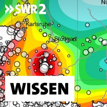 Erdbebenkarte von Süddeutschland.