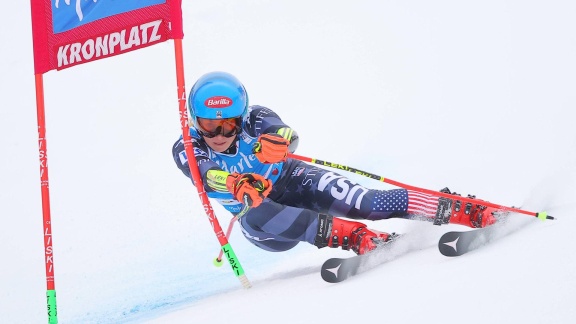 Sportschau - Der Riesenslalom Der Frauen In Kronplatz - Der Erste Lauf