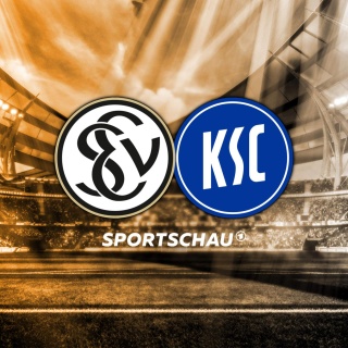 Logo SV 07 Elversberg gegen Karlsruher SC
