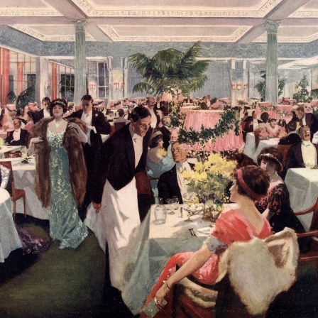 Illustration - Hotel um 1900 in London