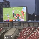 Ein Rugby-Stadion in Singapur