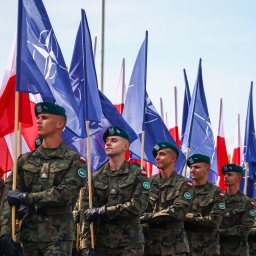 Militärparade zum Tag der polnischen Armee