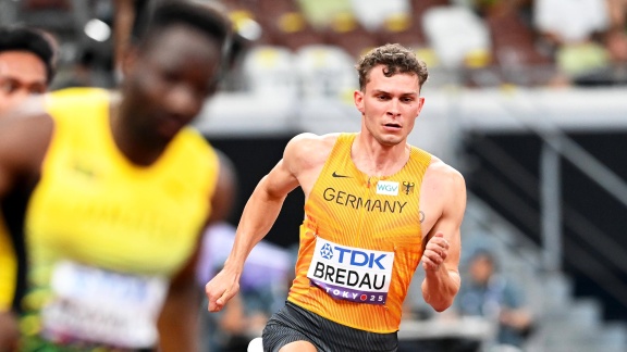 Sportschau Leichtathletik-wm 2025 - Der Vorlauf Von Jean Paul Bredau über 400 Meter