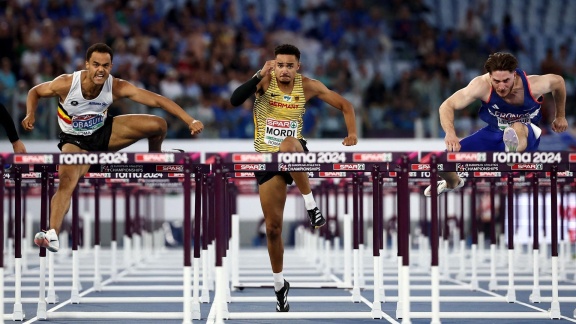 Sportschau - Die Halbfinals über 110 M Hürden Mit Mordi Und Eikermannn