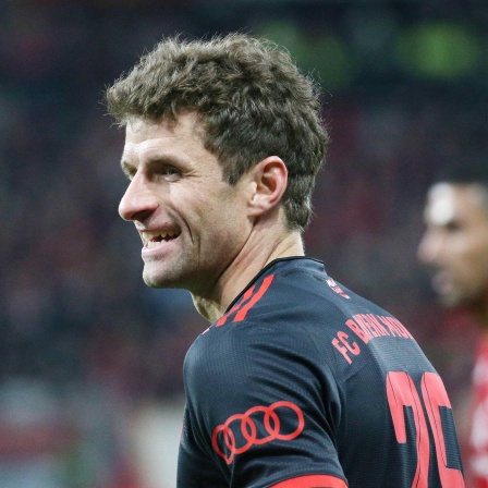 Bayerns Thomas Müller während der Partie gegen Mainz 05. 