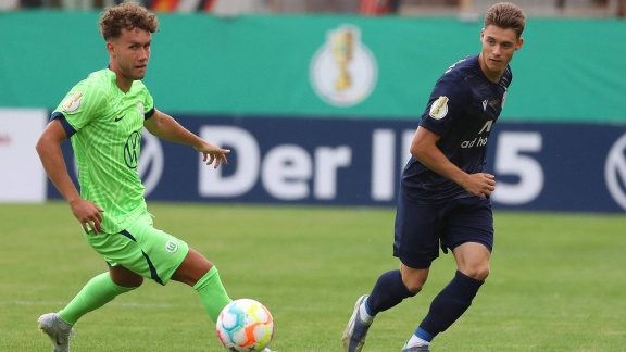 Sportschau - Last-minute-treffer: Wolfsburg Gewinnt Gegen Jena
