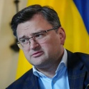 Ein Porträtbild von Dmytro Kuleba, Außenminister der Ukraine, beim G7-Treffen in Schleswig-Holstein.