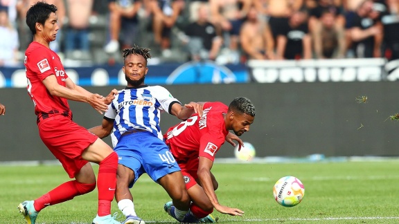 Sportschau - Hertha Und Frankfurt Trennen Sich Unentschieden
