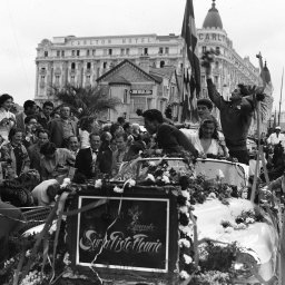 Filmfestspiele Cannes 1953, Blumenkorso