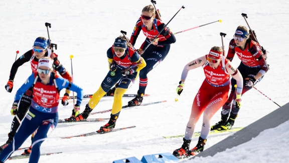 Sportschau Wintersport - Wm-single-mixed-staffel In Lenzerheide - Re-live