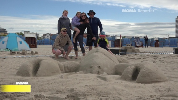 Morgenmagazin - Moma-reporter: Sandburgenwettbewerb An Der Ostseeküste