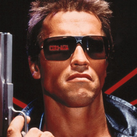 Filmplakat Terminator, Arnold Schwarzenegger