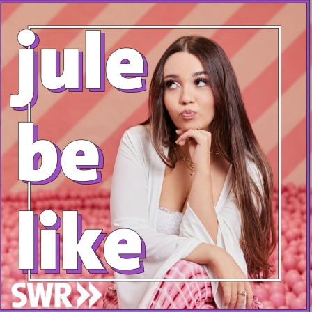 Podcast-Logo jule be like für ARD Audiothek