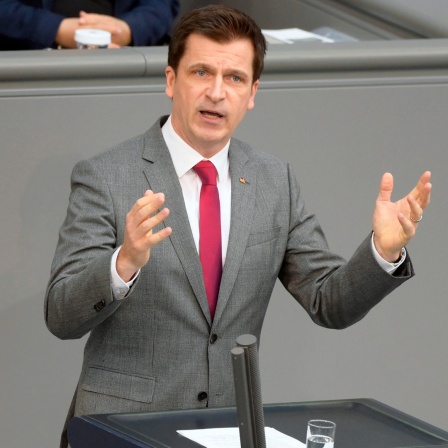 André Berghegger im Deutschen Bundestag