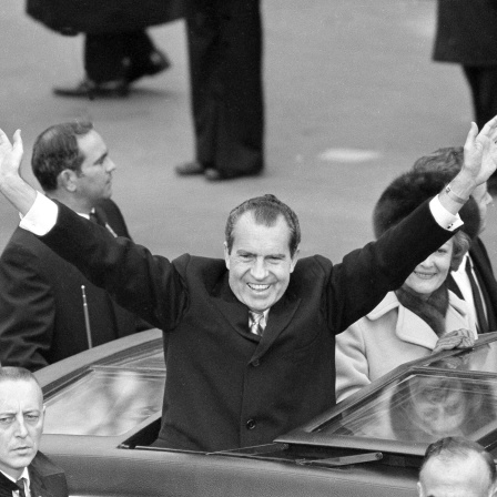 US-PRÄSIDENTEN IN DER KRISE: Richard Nixon