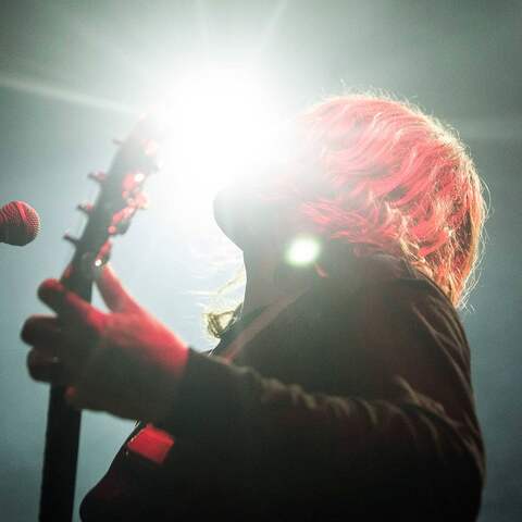Archivbild:Ty Segall bei einem Auftritt am 14.4.2018.(Quelle:imago images/ZUMA Press)