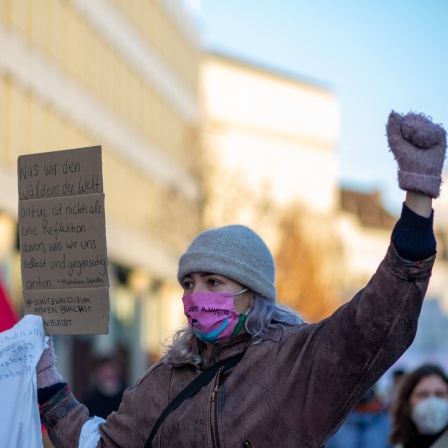 Protest für den Dannenröder Forst
