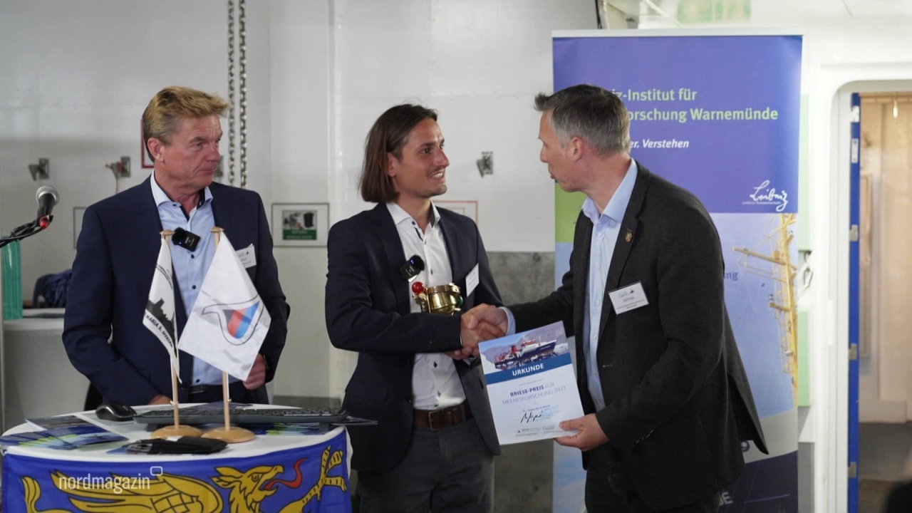 Warnemünde: BRIESE-Preis für Meeresforschung verliehen
