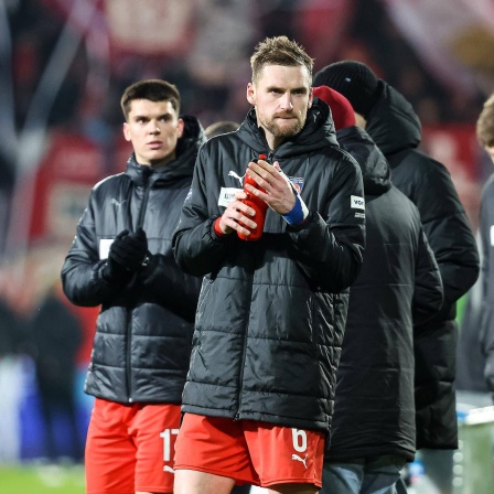 Patrick Mainka nach dem Spiel gegen den FSV
