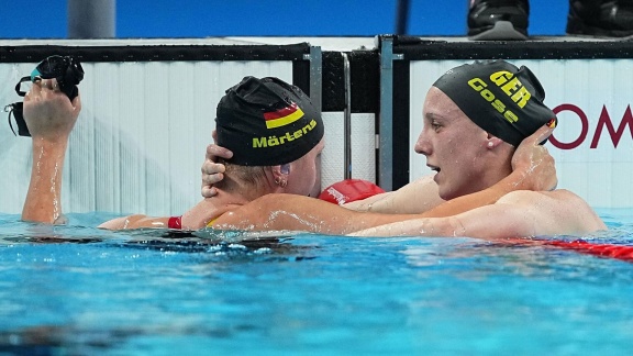 Sportschau Olympia 2024 - Schwimmen: Diverse Finalläufe (f, M) Im Re-live