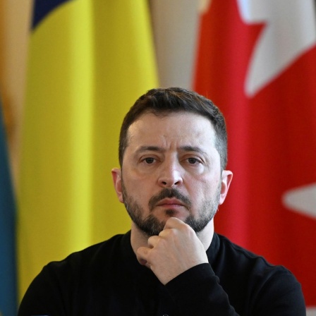 Der ukrainische Präsident Wolodymyr Selenskyj