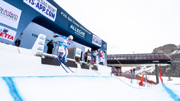 Sportschau Wintersport - Skicross In Alleghe Im Re-live