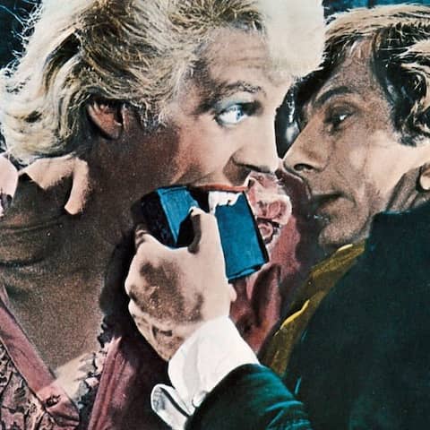 Roman Polanski (r.) und Lain Quarrier in "Tanz der Vampire"