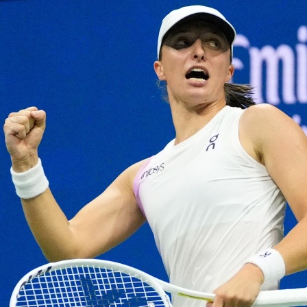Iga Swiatek bei den US Open