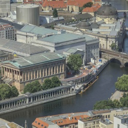 Berlin, 23.02.2024: Stadtzentrum mit Museumsinsel (Bild: picture alliance/Schoening)