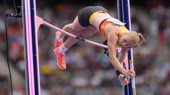 Sportschau Olympia 2024 - Stabhochsprung: Der Höchste Sprung Von Anjuli Knäsche