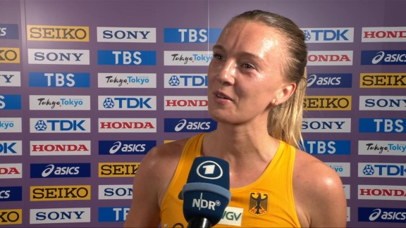 Sportschau Leichtathletik-wm 2025 - Lea Meyer - 'ich Bin Schon Stolz Drauf'