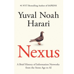 Dieses von Penguin Random House veröffentlichte Titelbild zeigt „Nexus: Eine kurze Geschichte der Informationsnetzwerke von der Steinzeit bis zur KI“ von Yuval Noah Harari