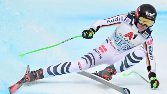Sportschau - Der Super-g In St. Anton Mit Kira Weidle - Lauf Und Interview