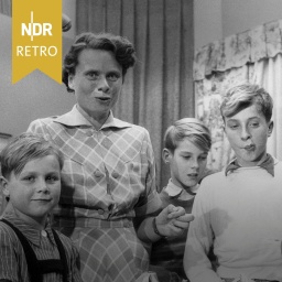 NDR Retro: Eine Frau und drei Kinder