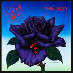 Das Plattencover des Thin Lizzy Albums &#034;Black Rose: A Rock Legend&#034;