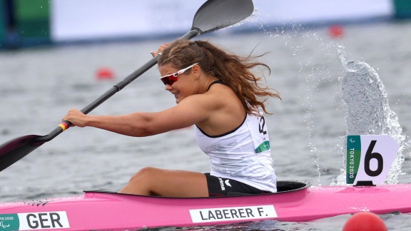 Sportschau Paralympics 2024 - Para-kanu - Der Vorlauf Von Felicia Laberer