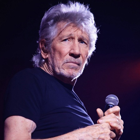 Roger Waters bei einem Konzert am 28.04.2023.