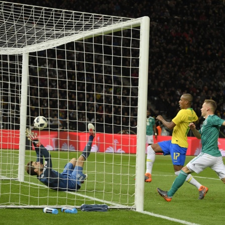 27.03.2018, Fussball Länderspiel, Deutschland - Brasilien