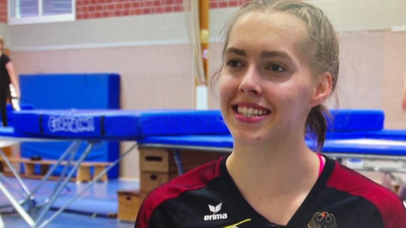 Mittagsmagazin - Trampolin: 17-jährige Luka Frey Bei Der Em Dabei