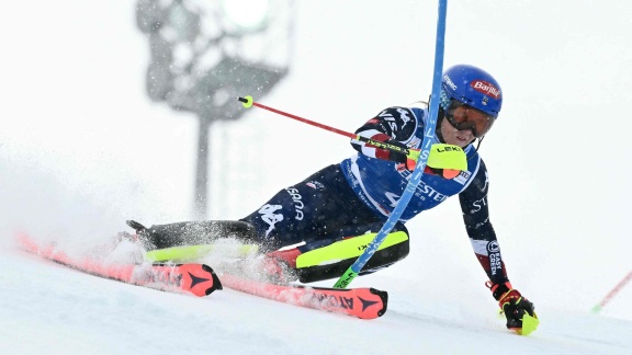 Sportschau Wintersport - Slalom Der Frauen In Sestriere - Die Zusammenfassung