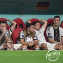 Deutsche Fußballnationalspieler nach dem WM-Aus enttäuscht auf der Ersatzbank