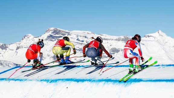 Sportschau Wintersport - Skicross In Veysonnaz Im Re-live