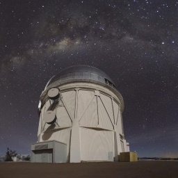 Das AURA-Observatorium in Chile auf dem Cerro Tololo, den der Astronom Jürgen Stock für die Astronomie entdeckte
