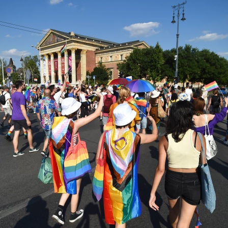 28. Pride March in Budapest am 15. Juli 2023
