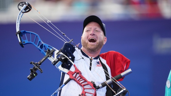 Sportschau Paralympics 2024 - Matt Stutzman - Showman Mit Goldenem Moment