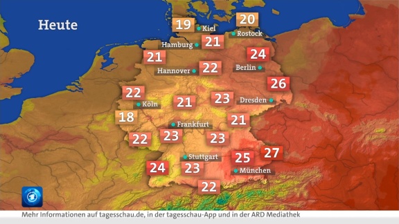 Tagesschau24 - Die Wetteraussichten